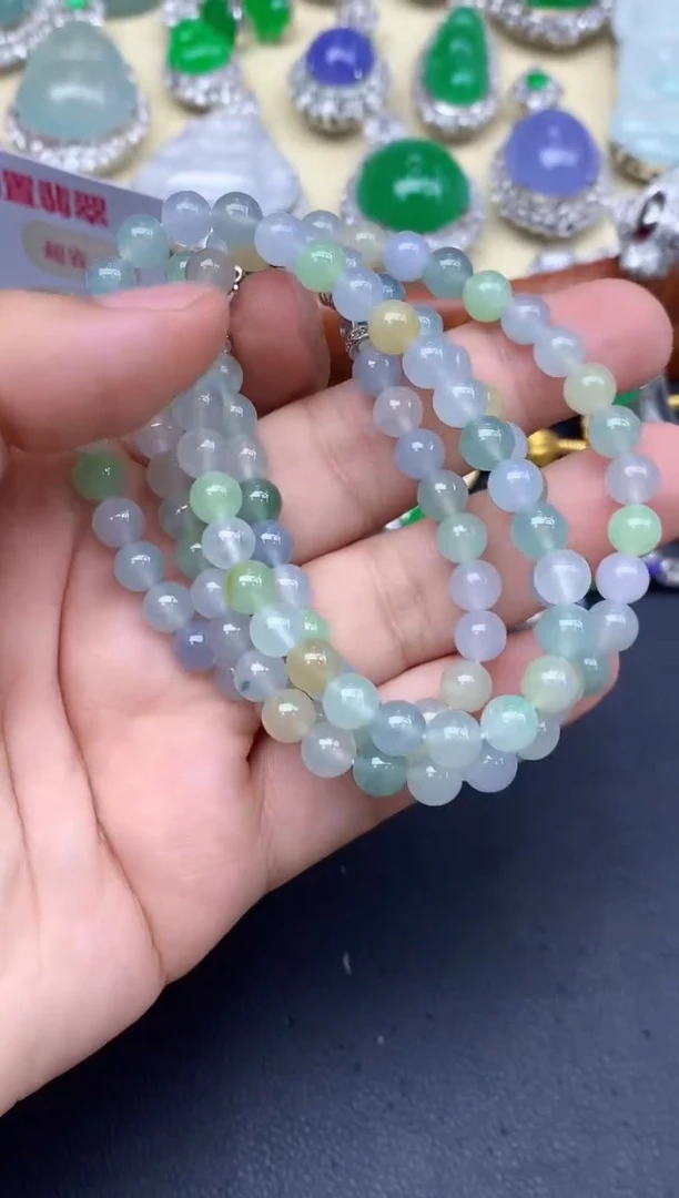 颈饰未镶嵌翡翠283-中国好珍宝