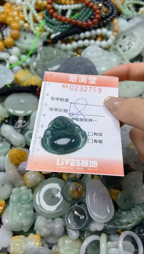 未镶嵌挂件翡翠闪购0232759