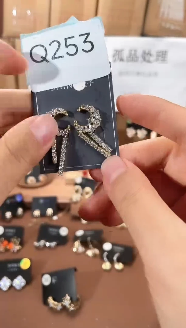 合金925银锆石Q253