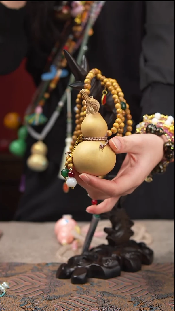 032玖澄文创漆艺葫芦国风配饰葫芦系列