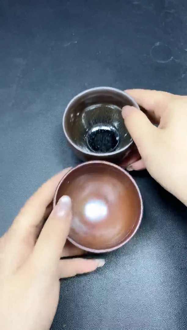 茶盏41两只微瑕