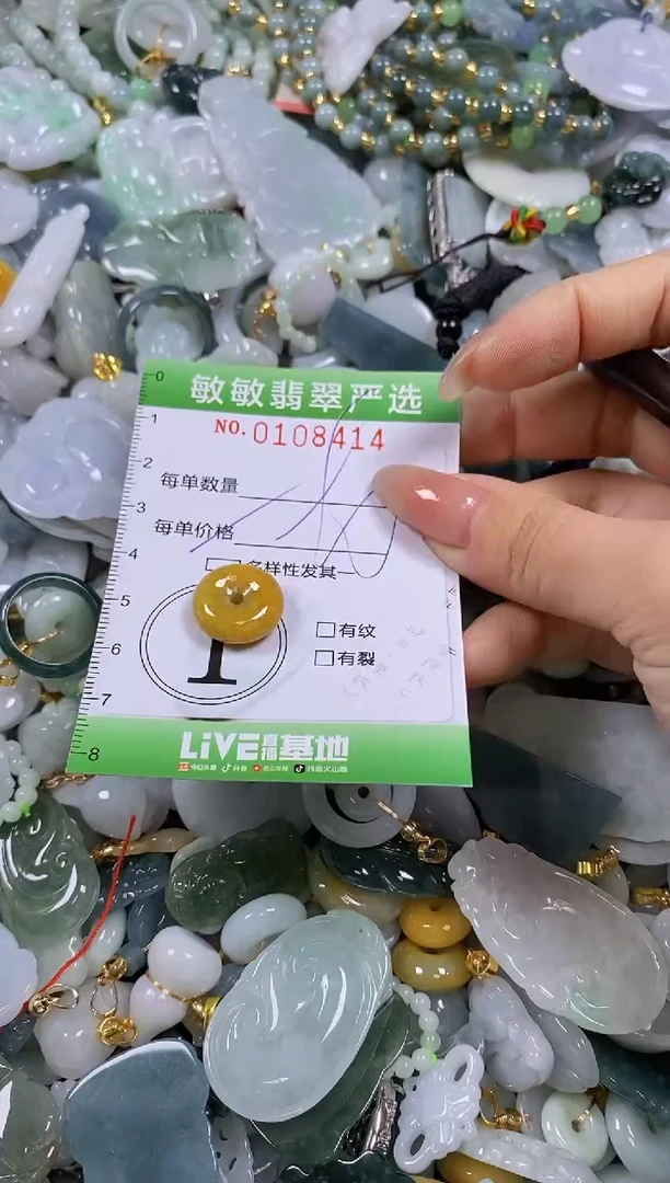 【闪购商品】翡翠颈饰未镶嵌闪购0108414多样性发其一