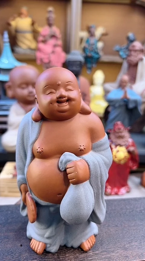 紫砂茶宠器闵茶宠摆件