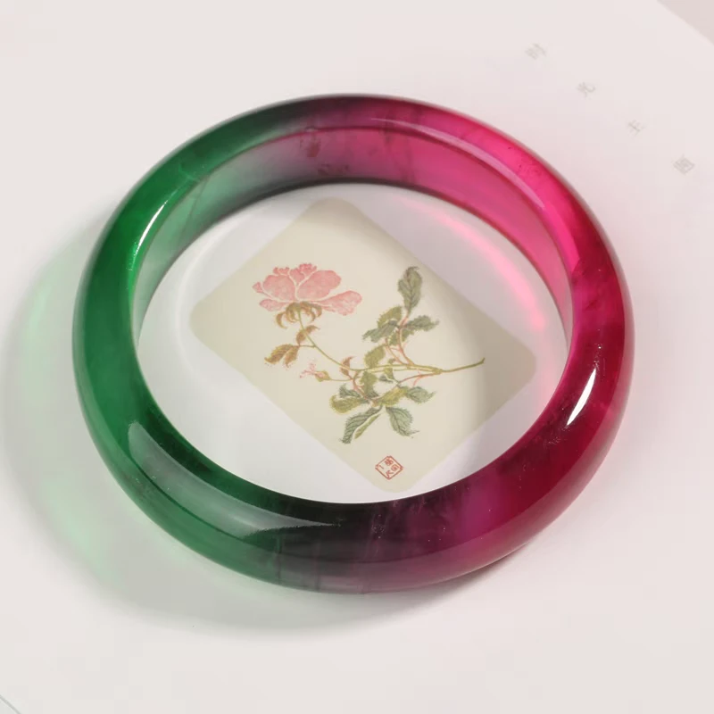 528号-精品西瓜碧色手镯