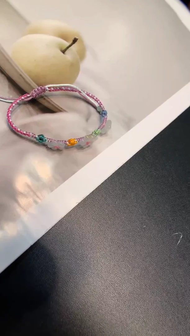 未镶嵌手绳翡翠手绳