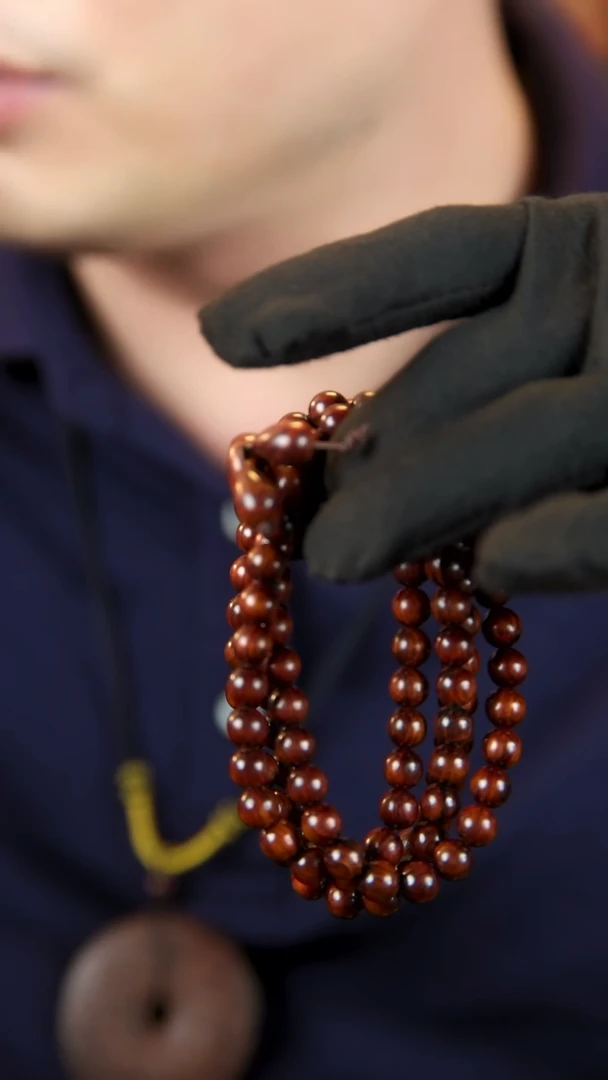 【闪购商品】黄花梨/降香黄檀手串/手链海南黄花梨长串