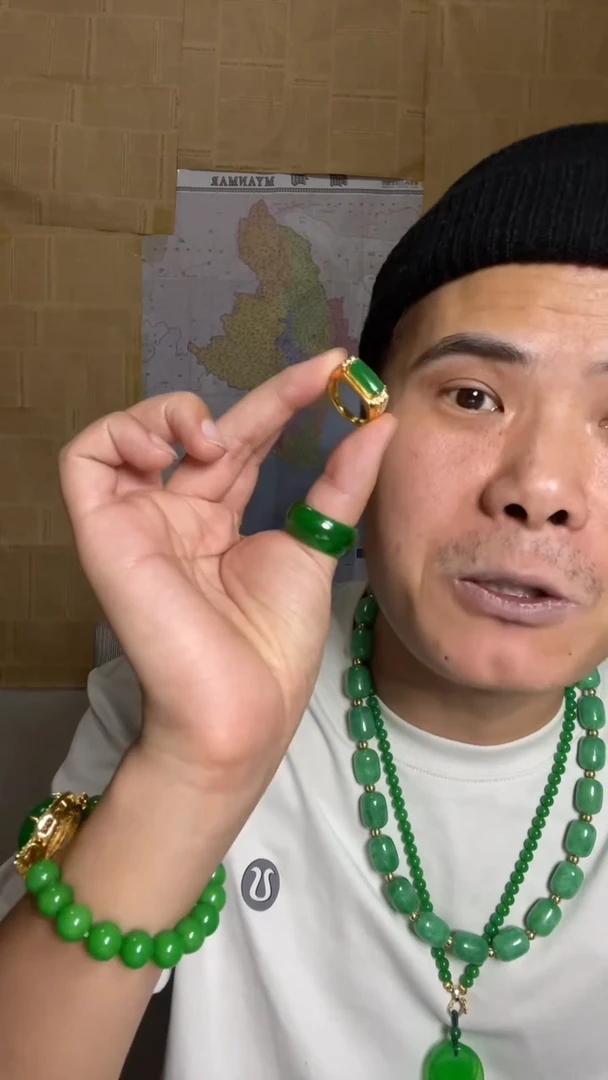 未镶嵌戒指翡翠【小伍甄选福利】时尚细马鞍戒
