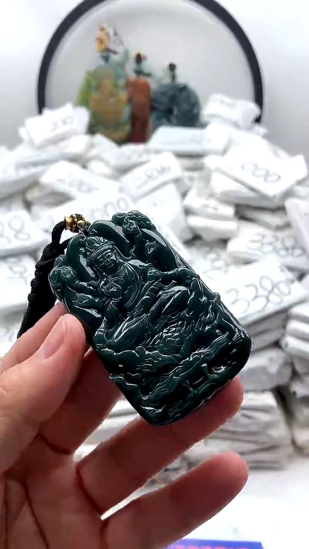 【闪购商品】翡翠颈饰未镶嵌千手观音