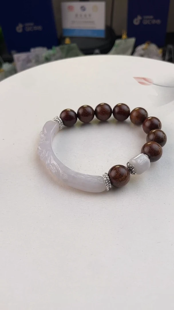 未镶嵌手链翡翠手工定制默认微瑕主播介绍为准