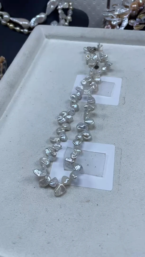 淡水珍珠未镶嵌项链【纯恬珍珠】