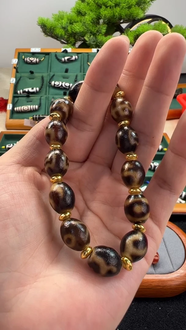 玛瑙/玉髓（覆膜）颈饰合金14.（微瑕随机发货）