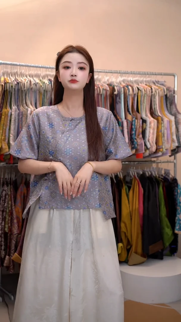 蜀锦贵妃蓝如意