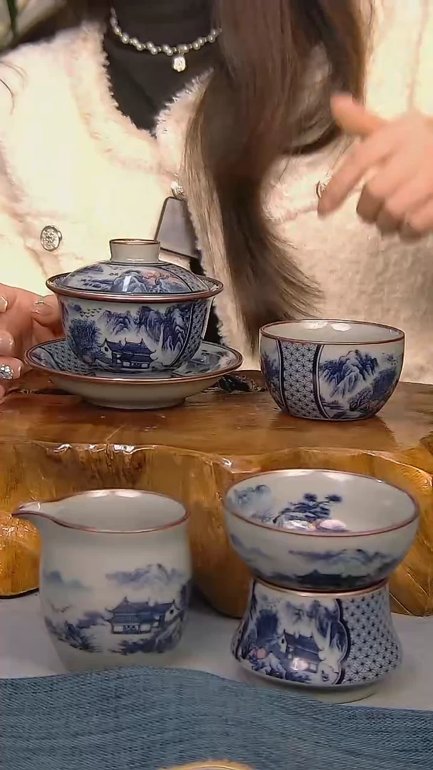 【闪购商品】简装家用款4件套 陶瓷家用茶具系列