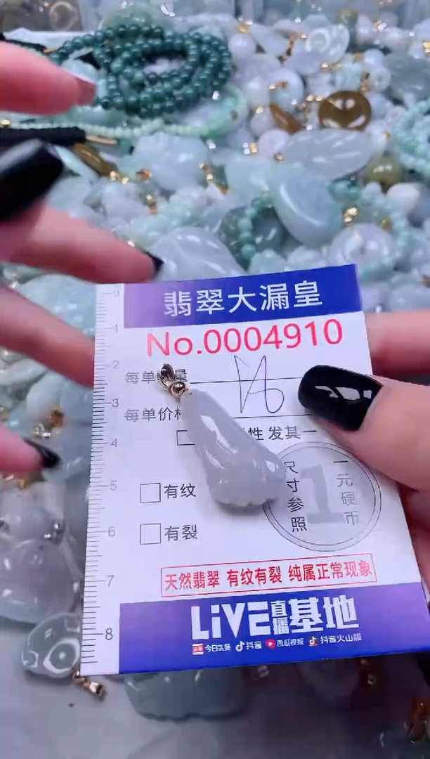 颈饰未镶嵌翡翠4910