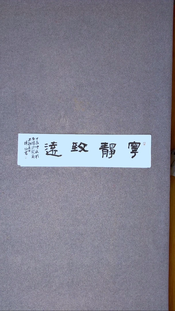 书法陈征 河南南阳 69*17一平尺