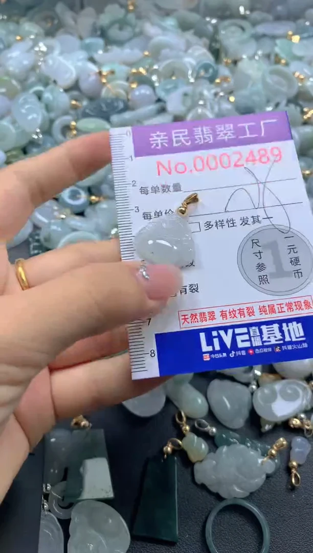 颈饰未镶嵌翡翠2489