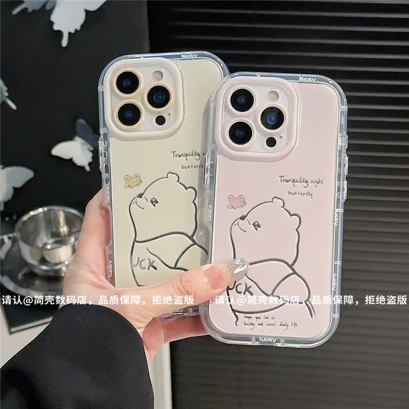 镜面奶油壳适用苹果16/iPhone/华为荣耀/OPPO/VIVO/小米手机壳潮