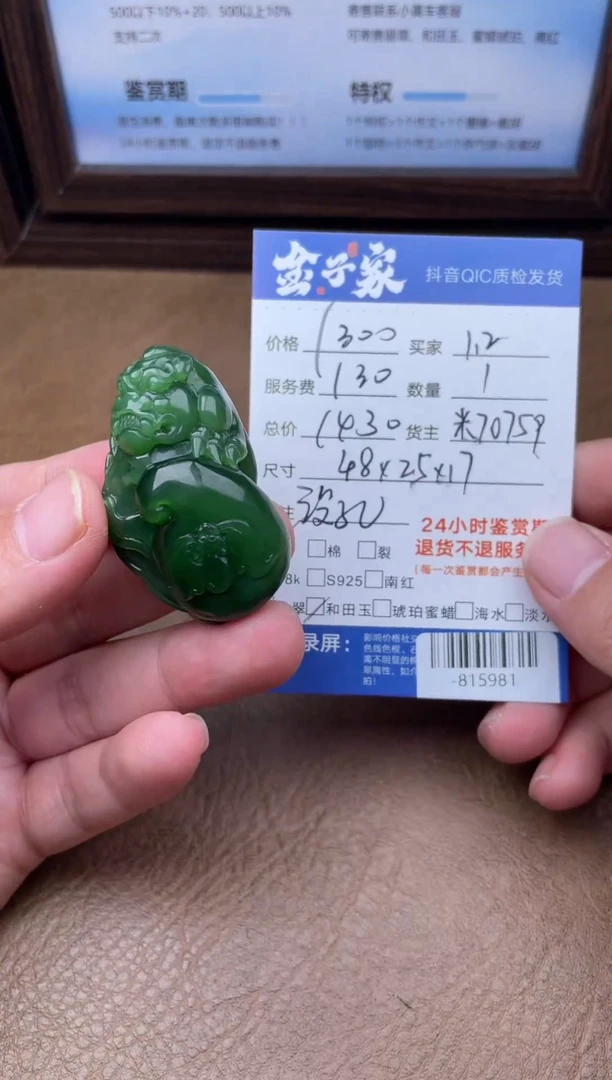 颈饰未镶嵌和田玉多人-815981