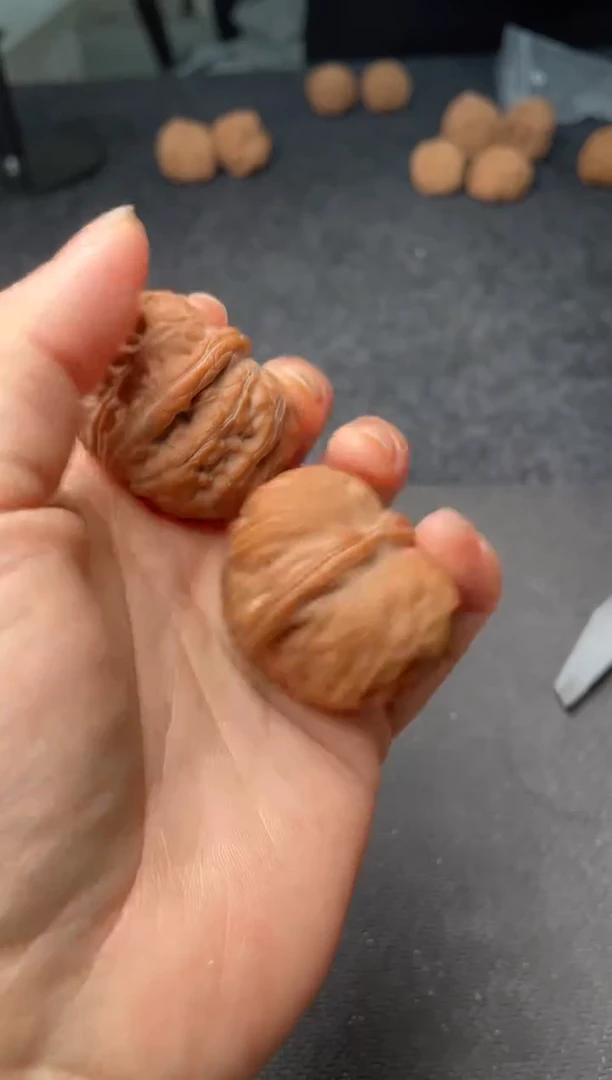 把件文玩核桃w98   元宝 41尺