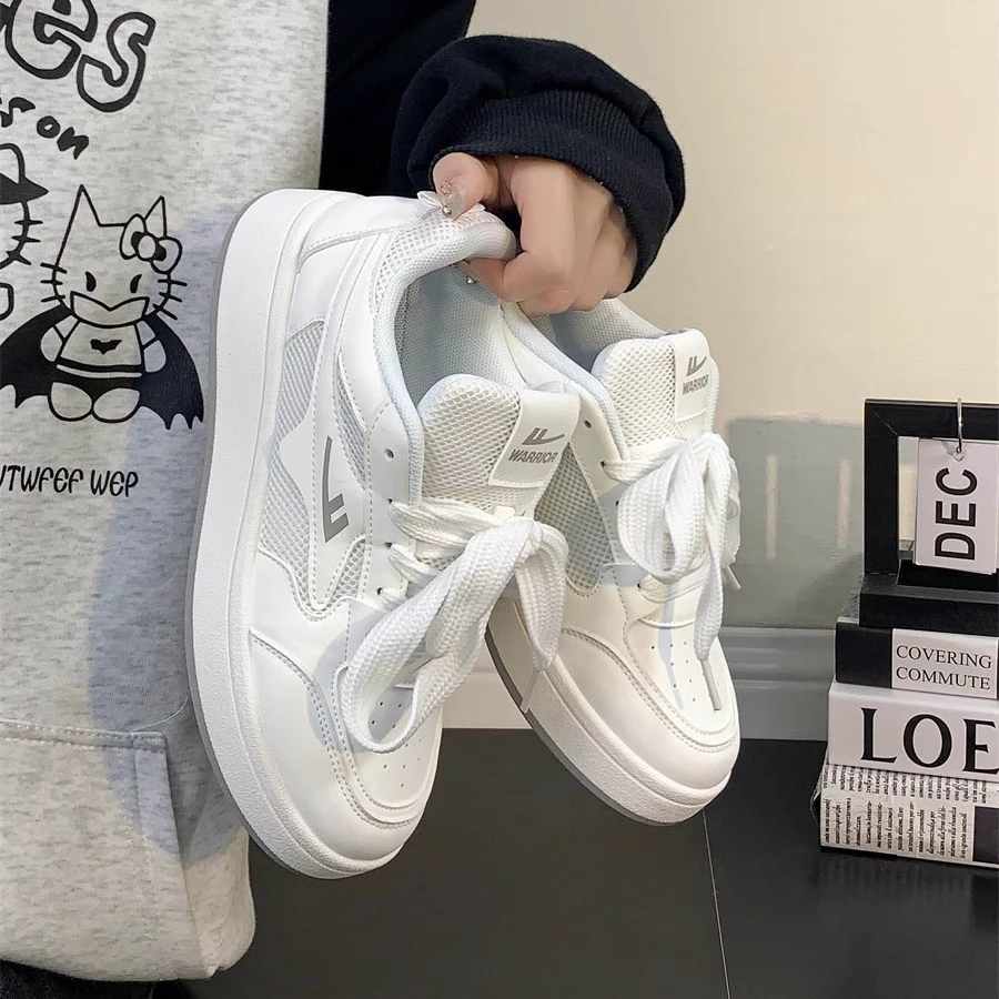 回力女鞋雾霾蓝厚底板鞋子女2025新款爆款春季原创小众休闲运动鞋