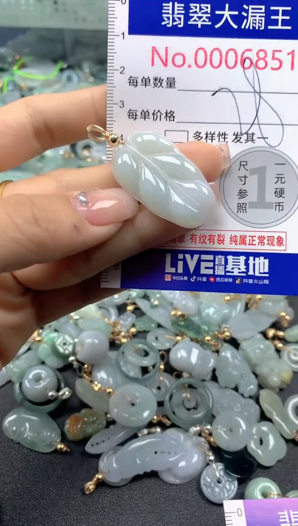 颈饰未镶嵌翡翠6851