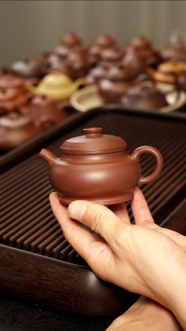 茶壶紫砂张***家颂金子晒湖