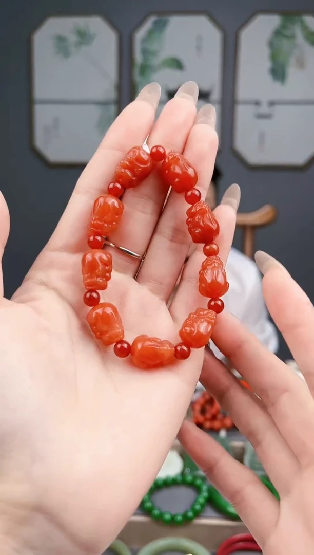 【闪购商品】南红玛瑙颈饰未镶嵌AA多样性发货 拍一发一