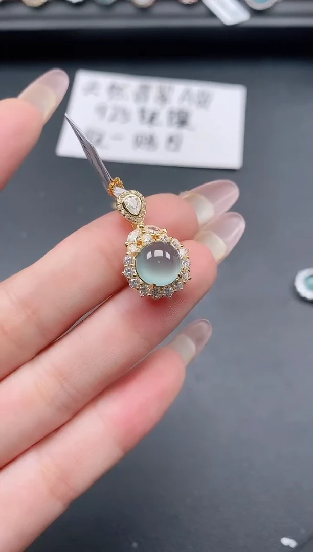 银S925镶嵌戒指翡翠111111
