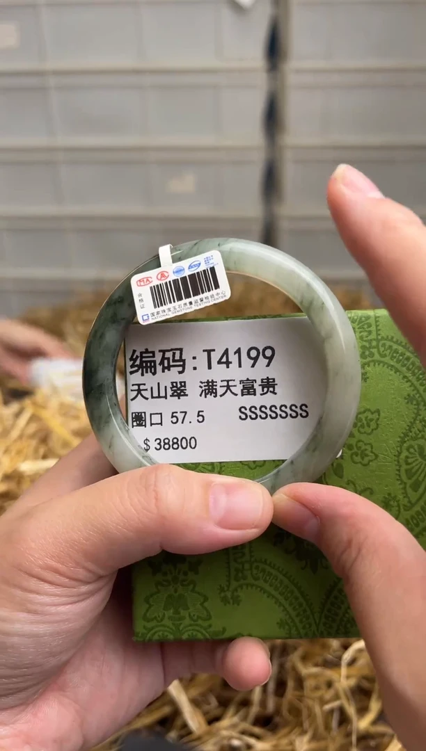 未镶嵌手镯石英质玉T4199