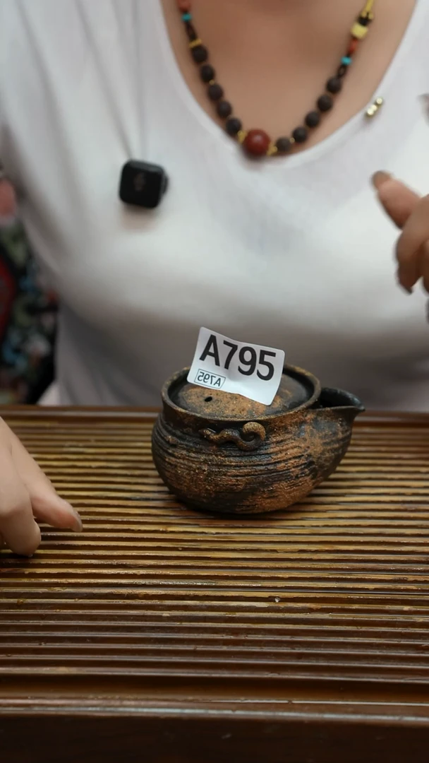 万古烧粗陶手工茶具