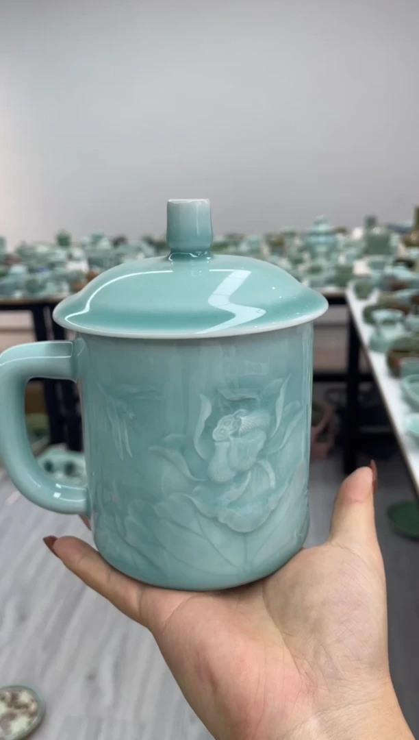 瓷全手特价福利 微瑕 慧仙青瓷