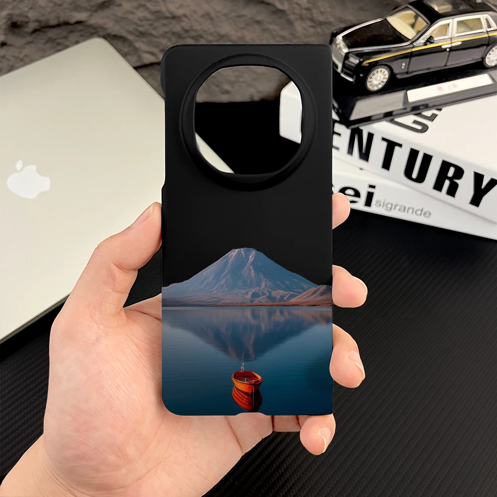 泛舟湖上适用华为matex5/6手机壳matex6典藏版matex3折叠款XT硬壳