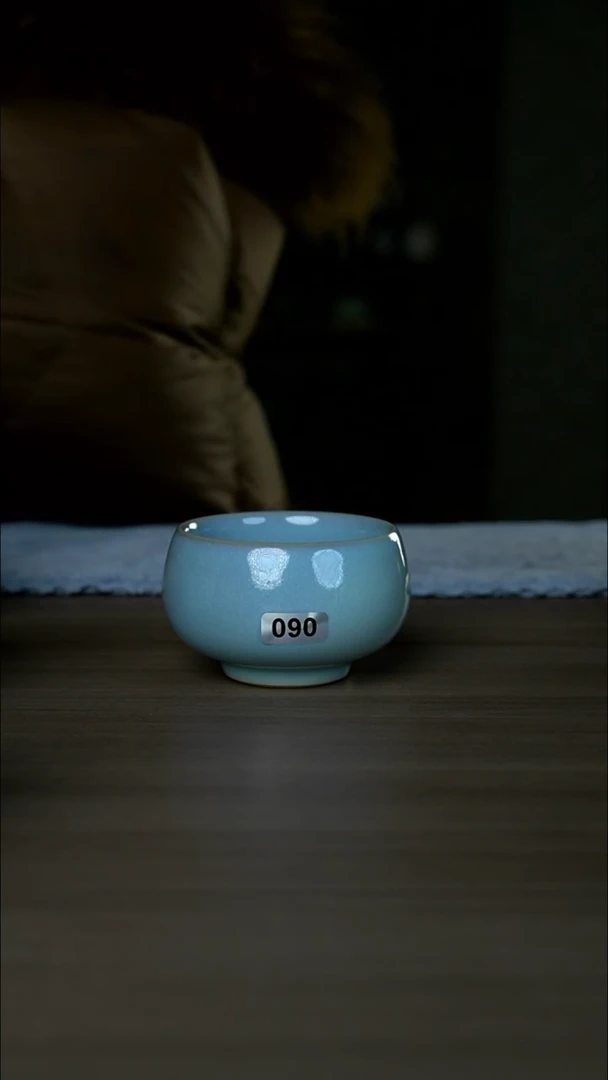 【闪购商品】杯090号带足禅定窑变