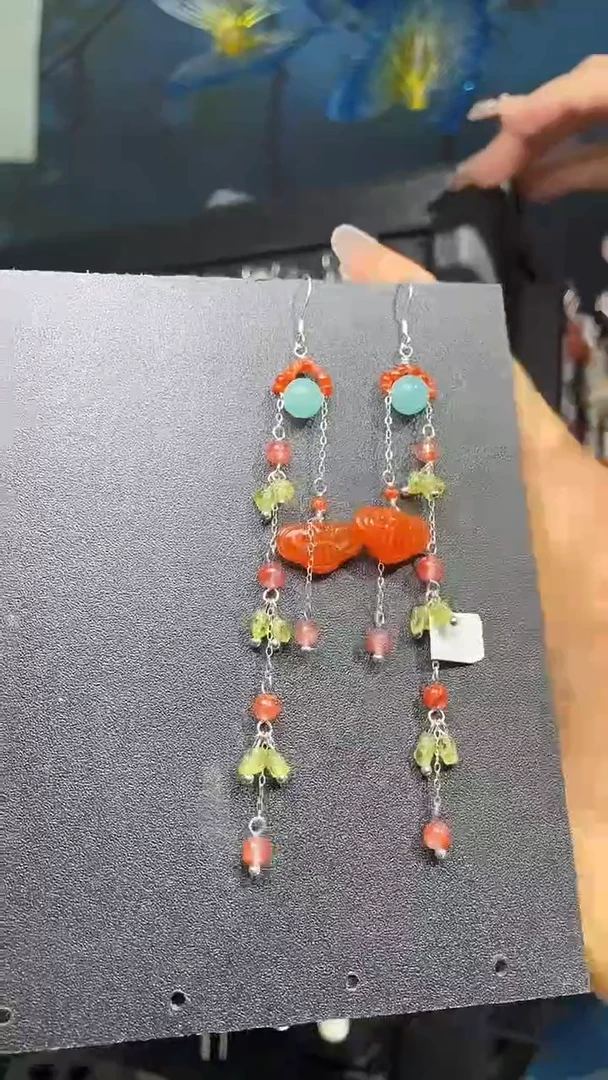 银S925镶嵌耳饰紫晶?****?紫气东来