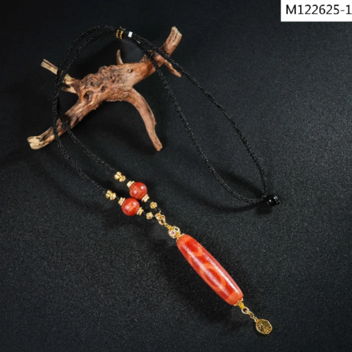 【老掌柜】 莲师/息增怀/玛瑙项链/多样性发货 发一件