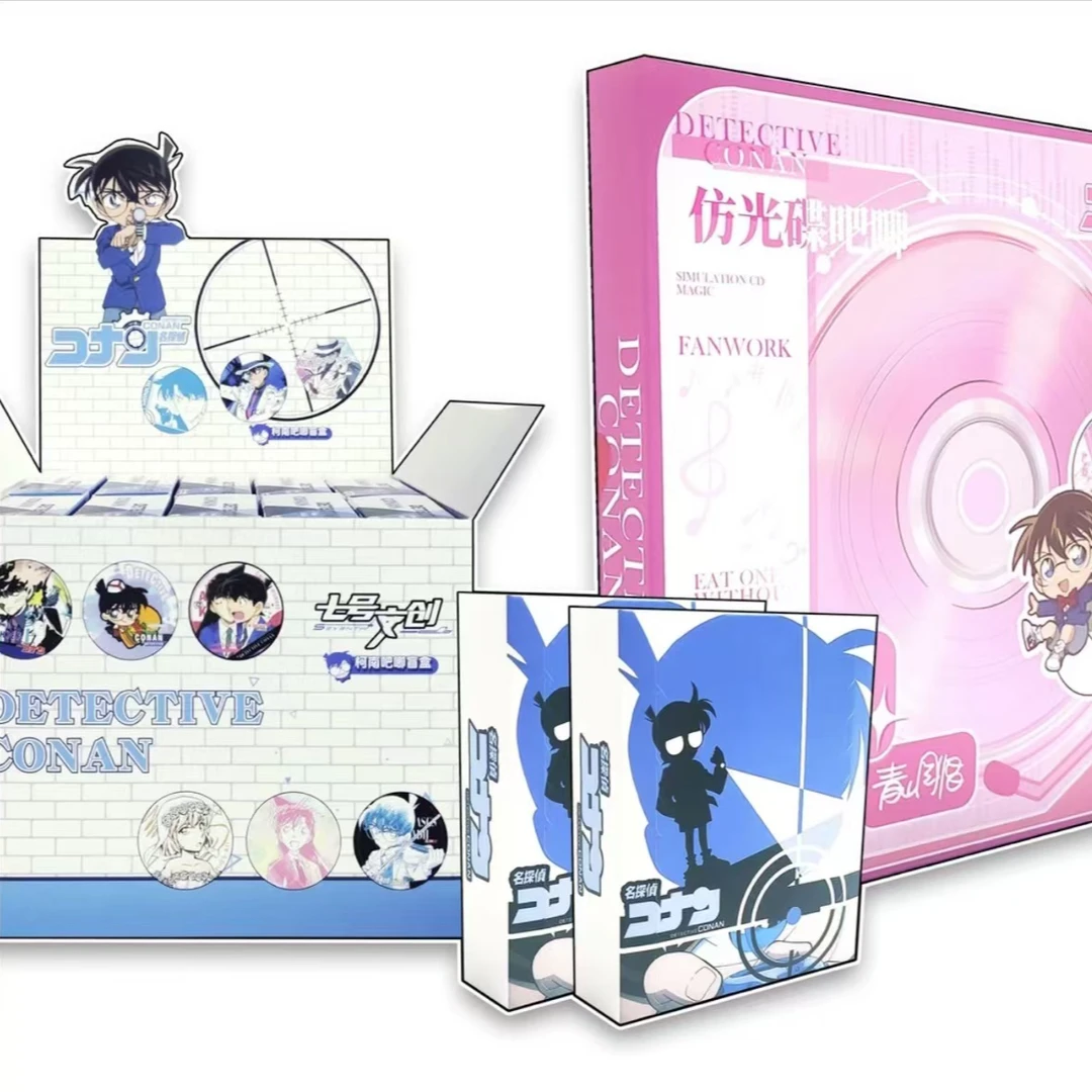 CC【平拆】七号文创 名侦探柯南徽章 收藏徽章 国谷二创