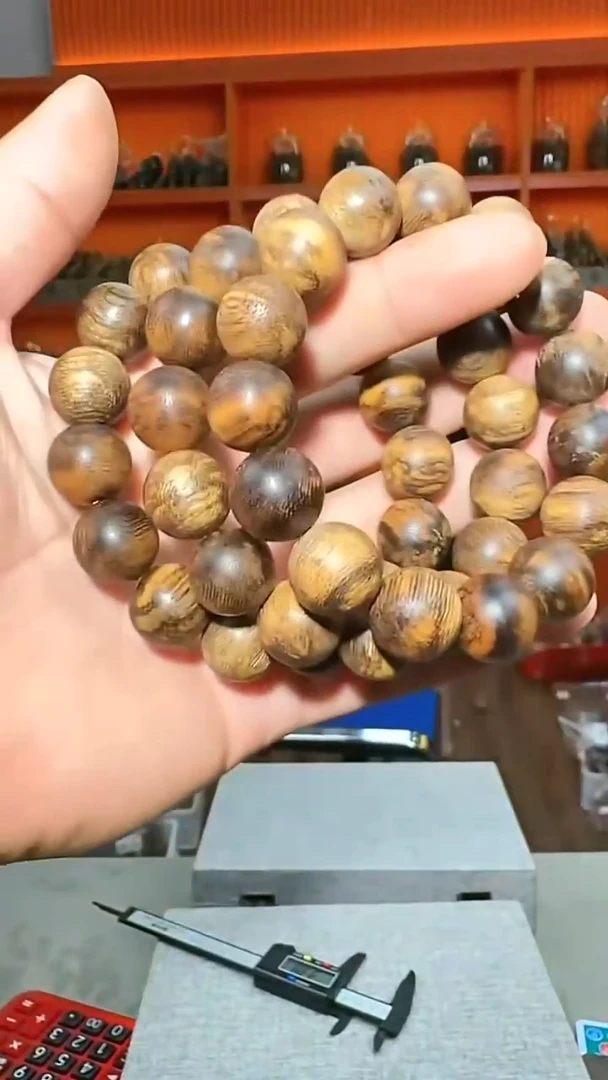 沉香手串145号单圈达拉干多样性发一