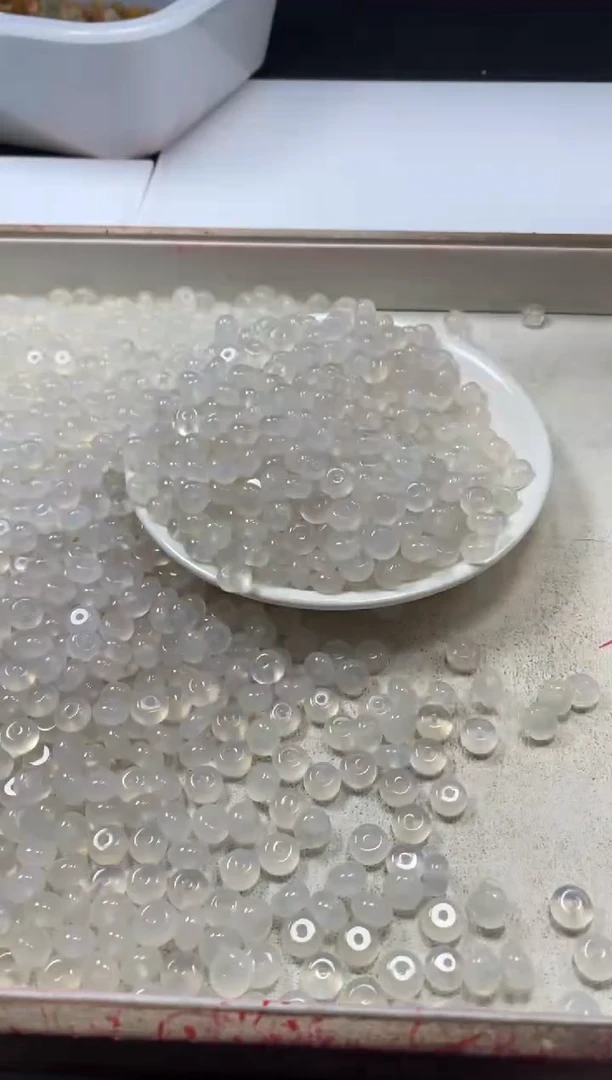 【闪购商品】玛瑙/玉髓颈饰未镶嵌w28荔枝冻算盘8*5mm*20颗