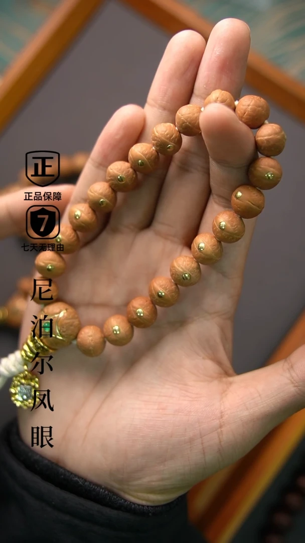 【闪购商品】凤眼菩提手串赤龙-铜钉毕业小尺寸11mm+