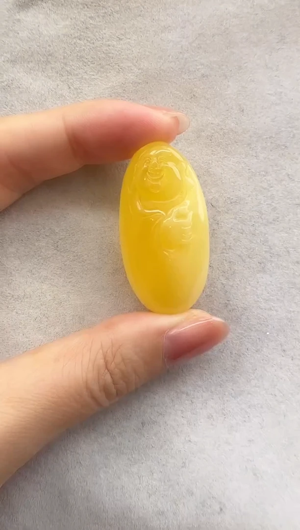 【闪购商品】琥珀裸石未镶嵌10208019-吊坠