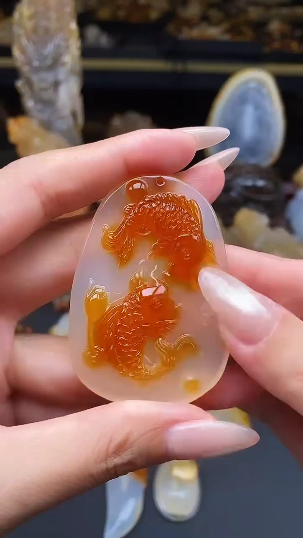 玛瑙/玉髓颈饰未镶嵌dd
