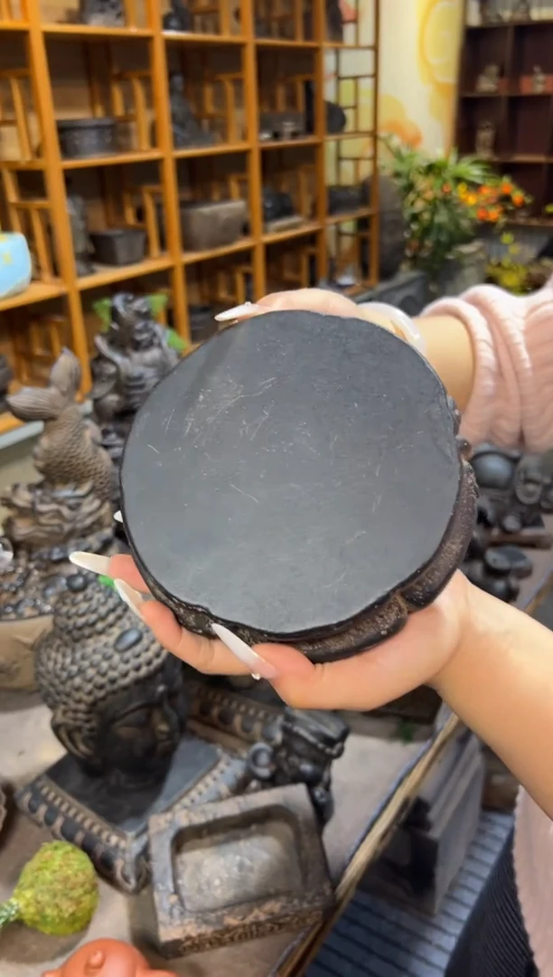 陶土【火山泥】金箍坛底座