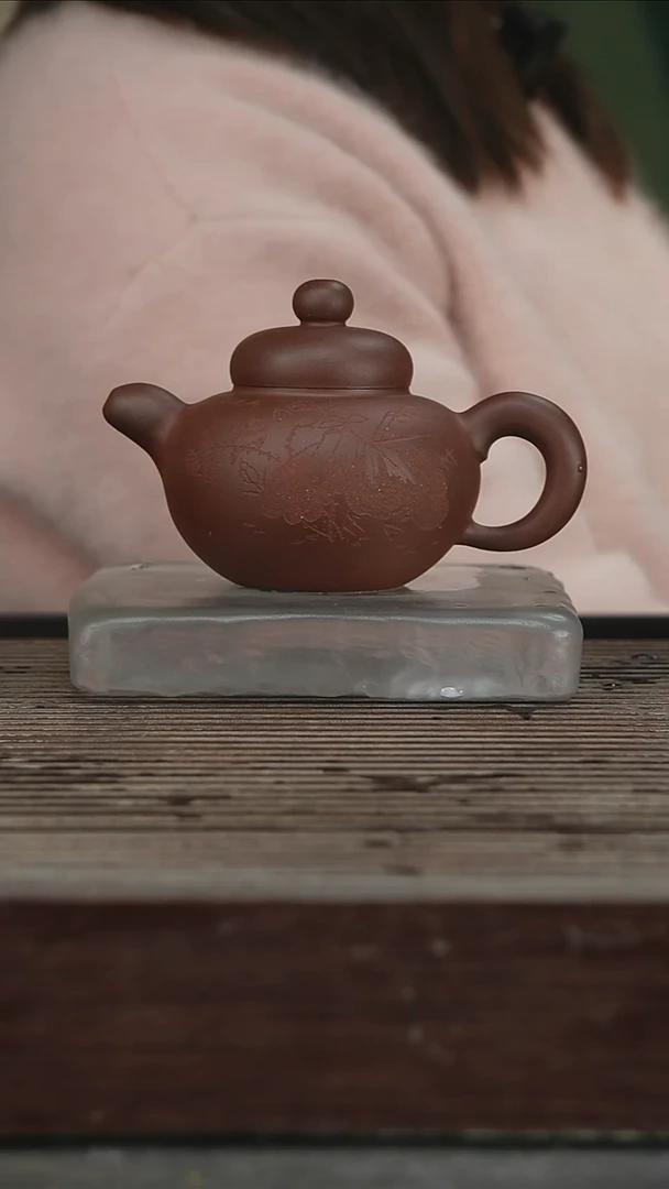 茶壶紫砂35号高工方，320CC