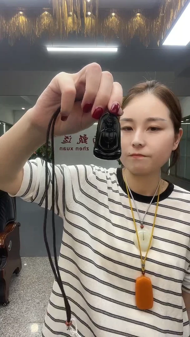 绿色小素衣观音吊坠多样性发货一件