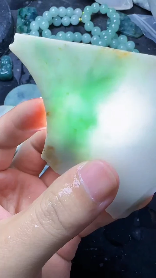 未镶嵌挂件翡翠098