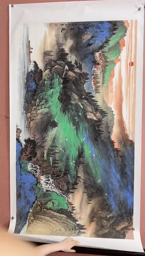 国画莫远峰-国画作品-23