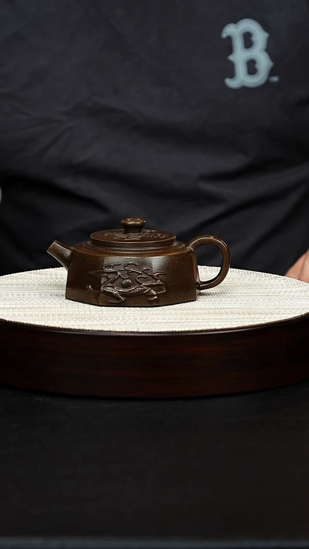 茶壶紫砂八方太极