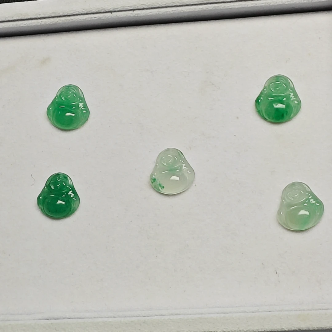 天然非洲翠小佛公