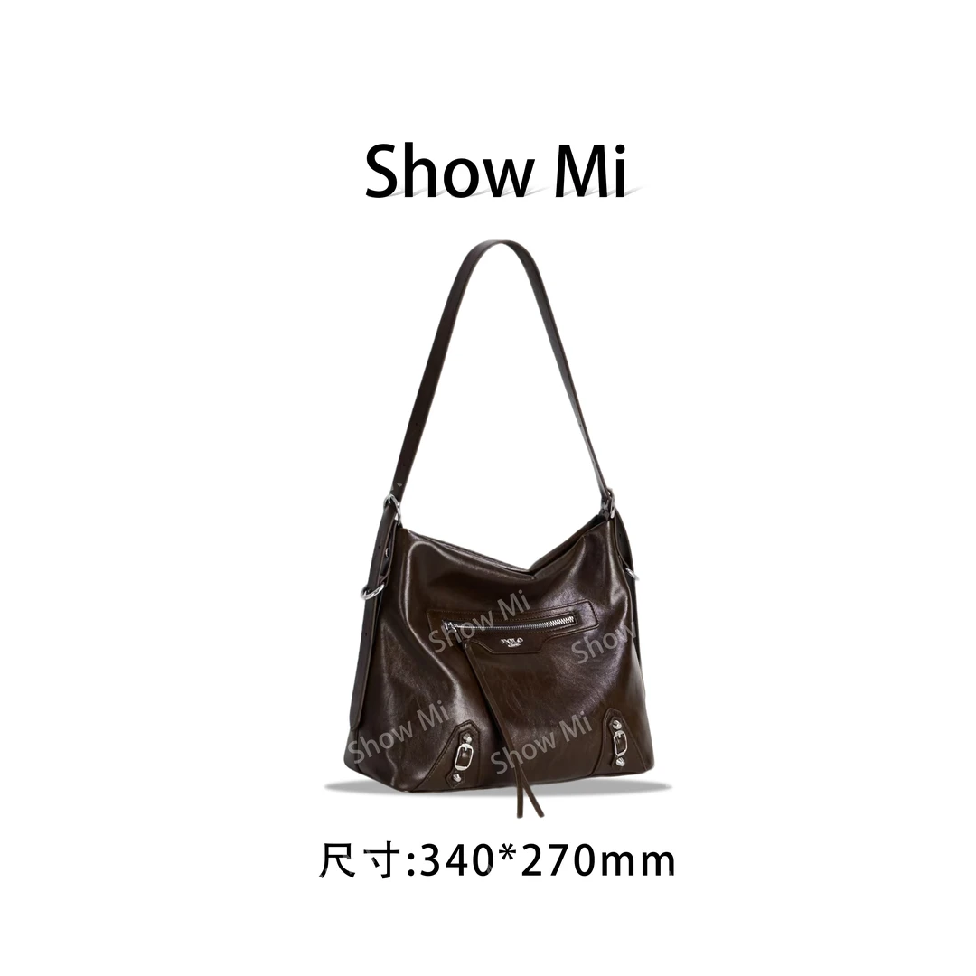 【Show Mi】GQ-2959-咖啡-轻奢小众时尚百搭女士包包