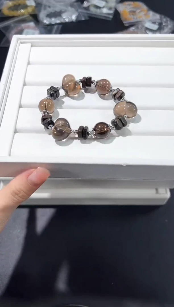 未镶嵌手串水晶32e多样性发其一【1条】默认微瑕